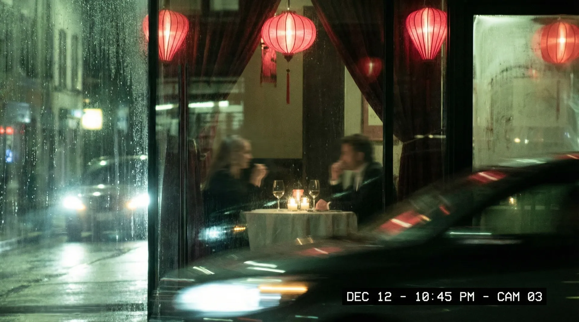 年轻的母亲 - 餐厅密会偷拍照